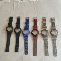 Каишка с безел за Casio G-shock GA/GD 100,110,120…, снимка 4 - Каишки за часовници - 37717692