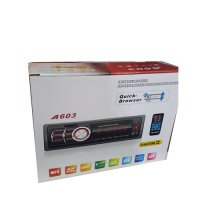 Автомобилен MP3 плеър А 603 с USB, LED дисплей и дистанционно, снимка 1 - MP3 и MP4 плеъри - 27990749