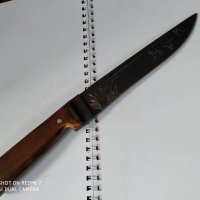 № 39 Гравиран ловен нож, снимка 4 - Ножове - 27538036