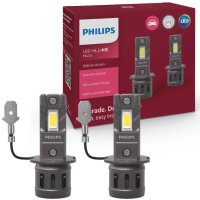 LED крушки PHILIPS Ultinon Access H3-12V-6000K-к-т/2 бр./, снимка 2 - Аксесоари и консумативи - 43988551