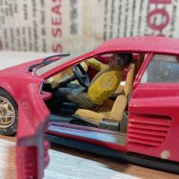 "Ferrari" Testarossa (1984).мащаб:1:24, снимка 6 - Колекции - 43091226
