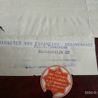 Стара холандска телеграма от 1946 година, снимка 5 - Антикварни и старинни предмети - 28714680