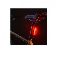 Стоп за велосипед, Задна светлина, USB, елипса, снимка 2 - Аксесоари за велосипеди - 39524435