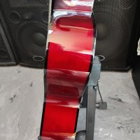 Класическа китара 4/4 червен цвят, снимка 4 - Китари - 27679165