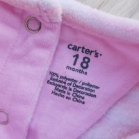 Детски поларен ромпър Carter's 18 месеца, снимка 4 - Бебешки гащеризони - 42955808