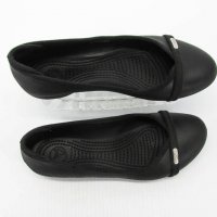 Нови оригинални Crocs черни балеринки 34 номер, снимка 16 - Дамски ежедневни обувки - 40236894