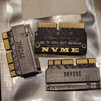 Преходник Адаптер от M2 NVME SSD за Apple Macbook, снимка 1 - Кабели и адаптери - 35418540
