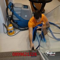 Професионално машинно пране на мокет и килими на адрес на клиента Добрич, снимка 9 - Пране на килими - 26313187
