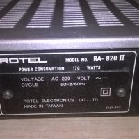 rotel ra-820 ll-stereo amplifier-внос франция, снимка 17 - Ресийвъри, усилватели, смесителни пултове - 26945270