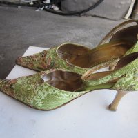 Дамски обувки на ток български 38 номер марка Шпиц, снимка 1 - Дамски обувки на ток - 36825579