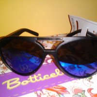 Черни слънчеви очила със сини огледални стъкла,внос от Англия, снимка 2 - Слънчеви и диоптрични очила - 28236219