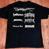 Тениска от фестивал Metal Legacy 2012. Официален продукт, снимка 2 - Тениски - 44847709