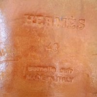 Hermes Kennedy loafers 100% оригинал, снимка 12 - Мокасини - 37702385
