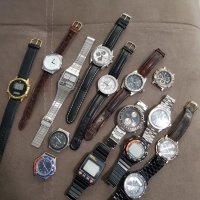Лот мъжки маркови винтидж часовници, снимка 9 - Мъжки - 27393016