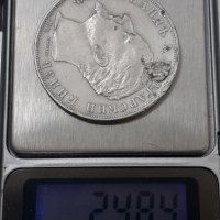 сребърна монета от 5 лева 1894г. ОРИГИНАЛ със забележки, снимка 3 - Нумизматика и бонистика - 44018273