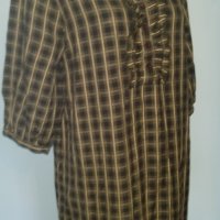 Дизайнерска памучна рокля тип туника "Bon'a partе"® / голям размер , снимка 1 - Рокли - 26226472