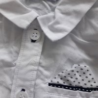 Бяла риза и жилетка, снимка 3 - Детски ризи - 28989178