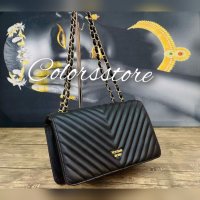 Луксозна Черна чанта Victoria Secret/SS-E88, снимка 1 - Чанти - 42911044