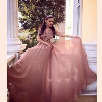 Разкошна Бална ,Шаферска рокля -Тип Принцеса, снимка 4 - Рокли - 28239579