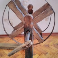 Автентичен дървен чакрък. Уред използван за бита в миналото., снимка 2 - Антикварни и старинни предмети - 38445483