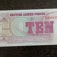 Военна банкнота - Великобритания - 10 пенса UNC, снимка 4 - Нумизматика и бонистика - 26412409
