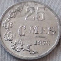 25 сантима Люксенбург 1970, снимка 1 - Нумизматика и бонистика - 43559518