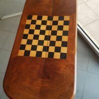 Масичка за шах, снимка 2 - Антикварни и старинни предмети - 43271307