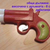 Пластмасов детски пистолет-фенерче от едно време, снимка 7 - Колекции - 43056735
