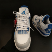 Nike Jordan 4 Military Blue , снимка 3 - Кецове - 36547585