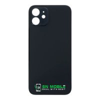 Заден капак за iPhone 12 black BIG HOLE OEM, снимка 1 - Резервни части за телефони - 43511901