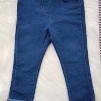 Клинчета 9-12 месеца, снимка 2 - Панталони и долнища за бебе - 32306475