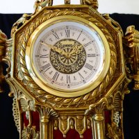 Механичен бронзов часовник W.Germany. , снимка 7 - Антикварни и старинни предмети - 37654025