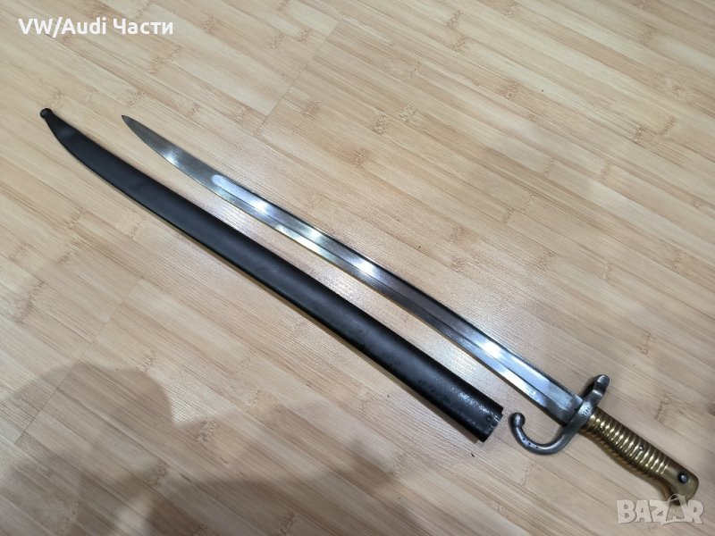 Френски щик нож Шаспо Chassepot M1866, снимка 1