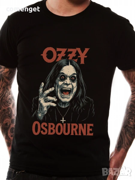 ROCK ON! Тениски OZZY OSBOURNE / ОЗИ ОЗБЪРН BLACK SABATH - 2 МОДЕЛА! Или поръчай с ТВОЯ идея!, снимка 1