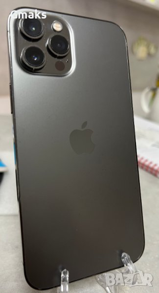 Apple iPhone 12 Pro max 128GB, Graphite, Като нов!, снимка 1