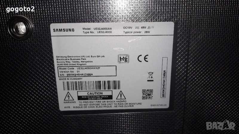 SAMSUNG UE32J4000AW на части в Телевизори в гр. София - ID38800656 ...