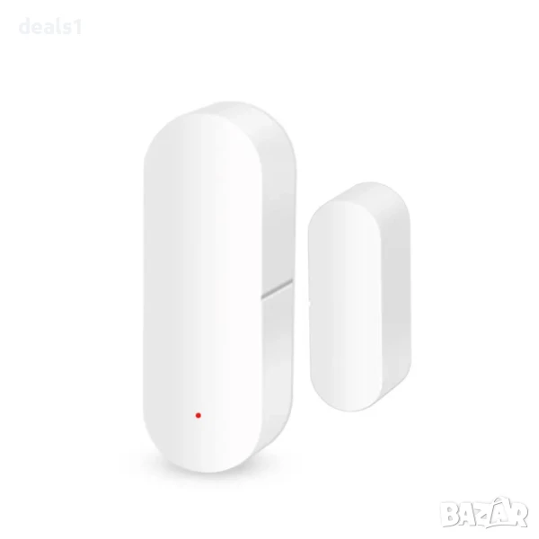 Tuya Смарт WiFi Сензор за врати и прозорци Известия в реално време Smart Life APP Съвместим с Alexa , снимка 1