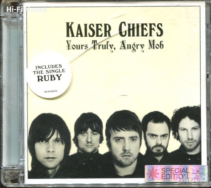 Kaiser Chiefs-Yours Truly. Angry Mob, снимка 1