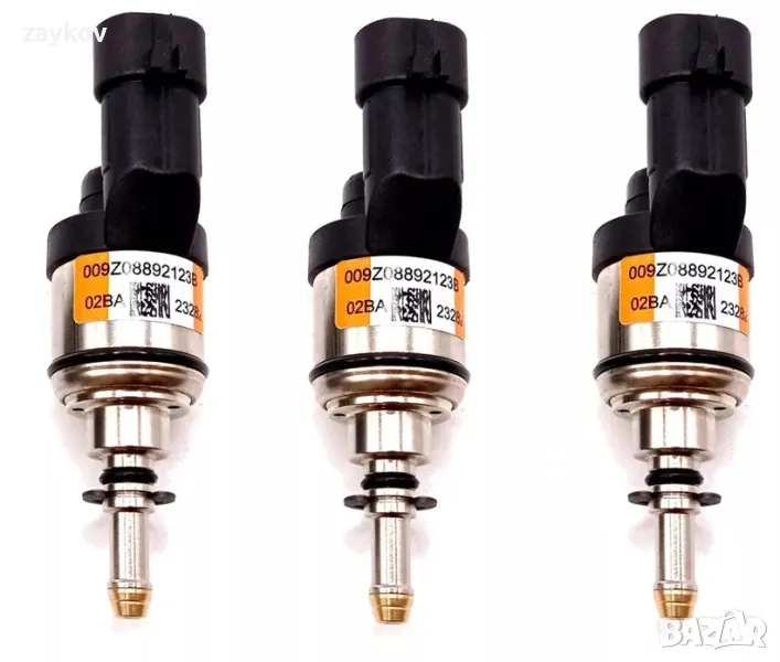 3 X BRC MTM Type Orange LPG инжектори НОВ модел, снимка 1