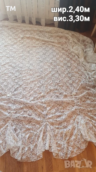 Три красиви тюлени пердета, 25лв/бр, снимка 1