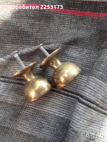 Месингови дръжки за мебели лот, снимка 1