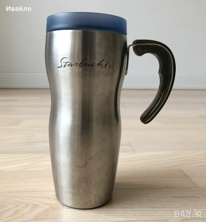 Термо-чаша Starbucks от неръждаема стомана, 473 мл, снимка 1