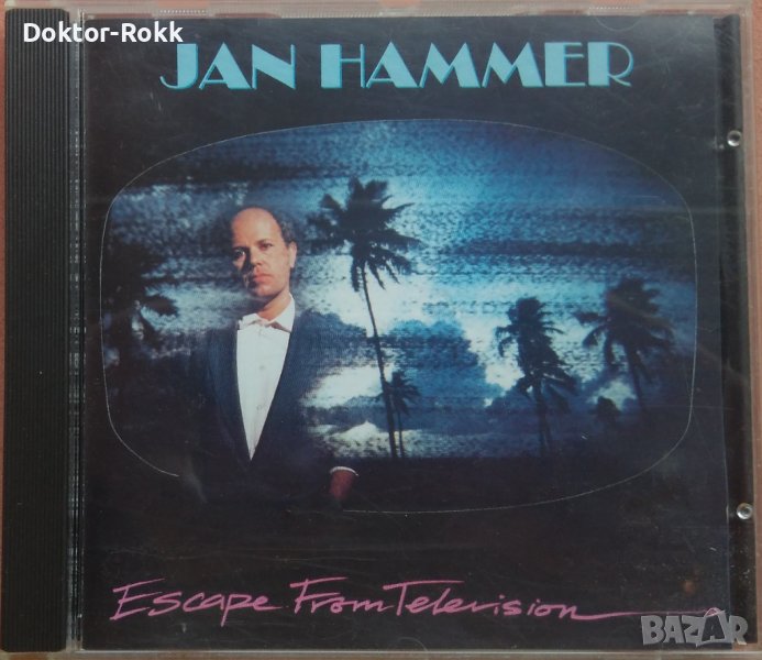 Jan Hammer – Escape From Television (1987, CD), снимка 1