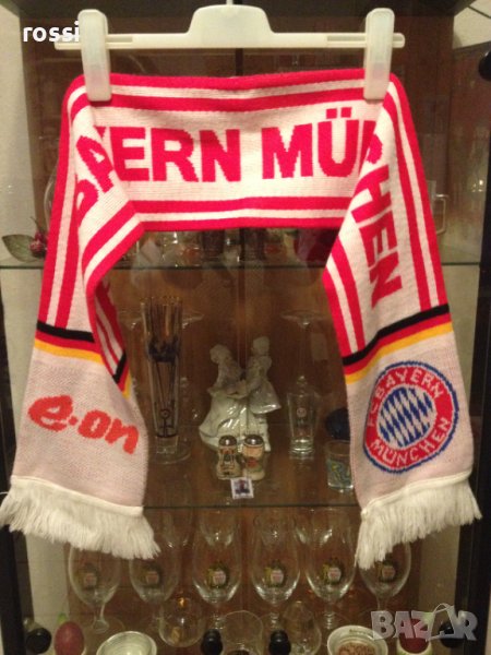 Шал нов на FC Bayern München двоен оригинален шалове, снимка 1