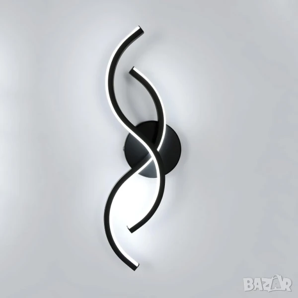 LED Стенна лампа 15W 3000K топла светлина, снимка 1