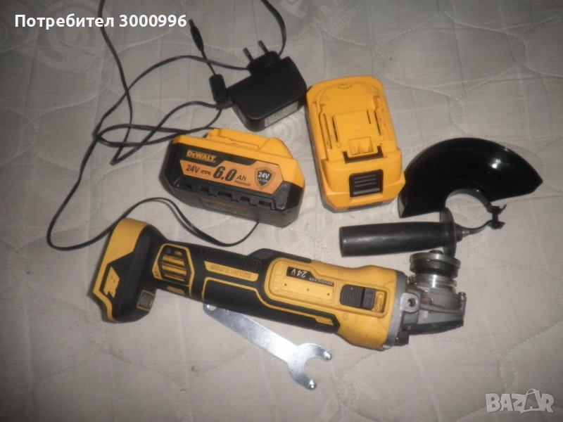 Продавам  шлайфер  на  батерии  .  Девалт  ., снимка 1