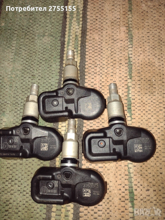  датчици за налягане в гумите за Toyota Lexus pmv-c215, снимка 1