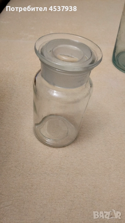 Продавам стъклени буркани за съхранение , снимка 1