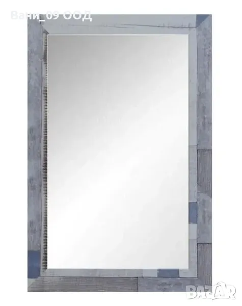 60х40см Стенно огледало с дървена рамка , снимка 1