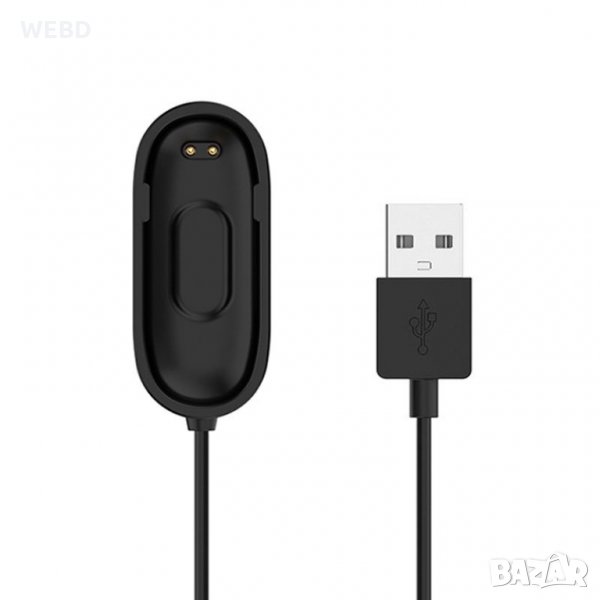 Зарядно за Xiaomi Mi Band 4, USB, снимка 1